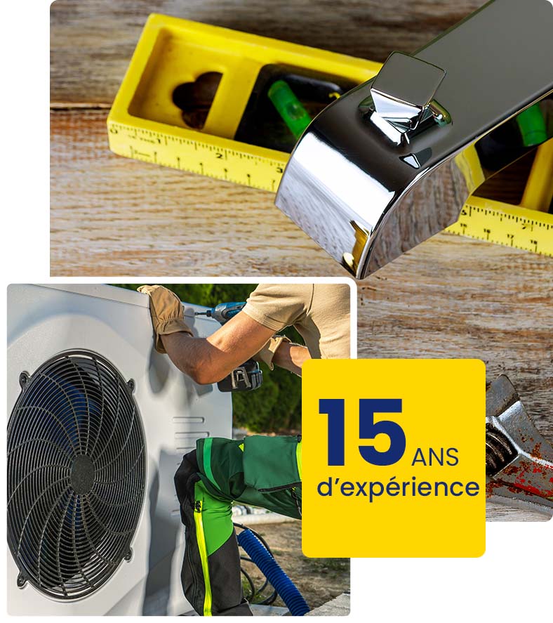 des outils de plombier