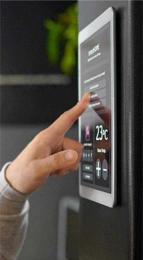 Un thermostat digital 